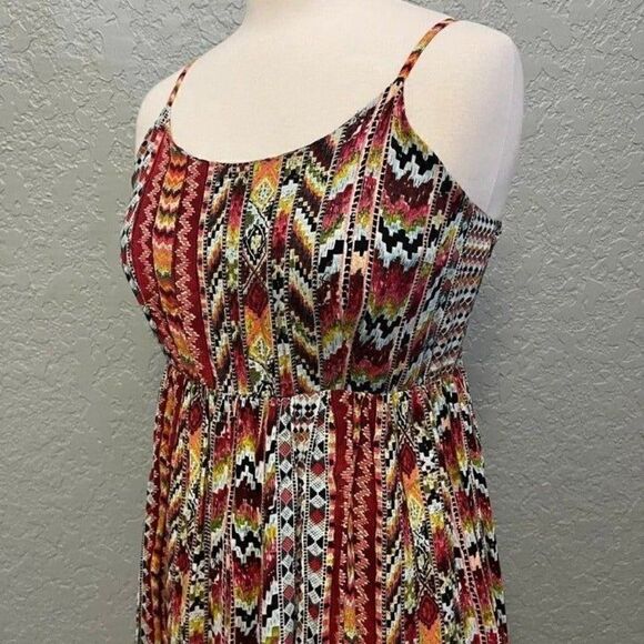 Boho Size Small Lined Dress - Picture 4 of 12